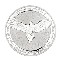 Серебряная монета $1 Клинохвостый орел 1oz 2024 Австралия