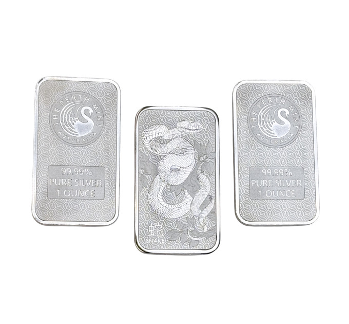 Серебряная монета Year of the Snake 2025, 1 oz, Lunar Series III, Австралия