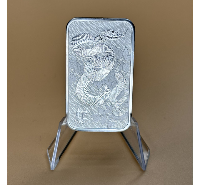 Серебряная монета Year of the Snake 2025, 1 oz, Lunar Series III, Австралия