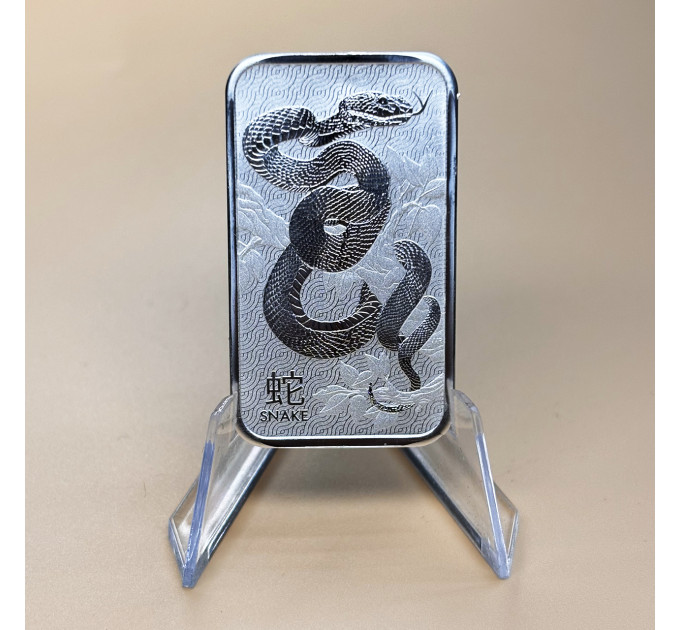 Серебряная монета Year of the Snake 2025, 1 oz, Lunar Series III, Австралия