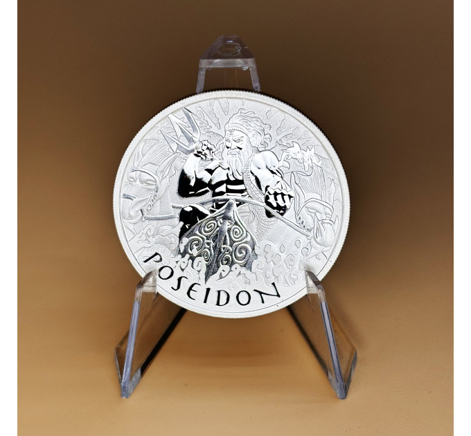 Серебряная монета 1$ Poseidon 1oz 2021 — Австралия