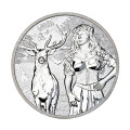 Серебряная монета Valkyries Остара 2023, 1 oz, 5 марок, Германия