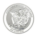 Серебряная монета $1Клинохвостый орёл 2025, 1 oz Ag9999, Австралия