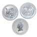 Серебряная монета $1Клинохвостый орёл 2025, 1 oz Ag9999, Австралия