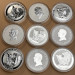 Серебряная монета $1Клинохвостый орёл 2025, 1 oz Ag9999, Австралия