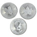 Серебряная монета Кленовый Лист 2020, 1 oz Ag9999, Канада Maple Leaf