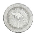 Серебряная монета $1 Australian Kangaroo 2025 — 1 унция, Ag9999