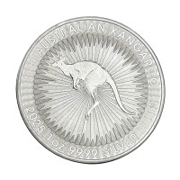 Серебряная монета $1 Australian Kangaroo 2025