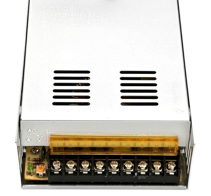 Импульсный блок питания 12V 30A — 360 Вт, конвертер 220V/110V