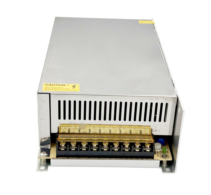 Блок питания 12V 50A — 600 Вт с регулировкой напряжения и кулером