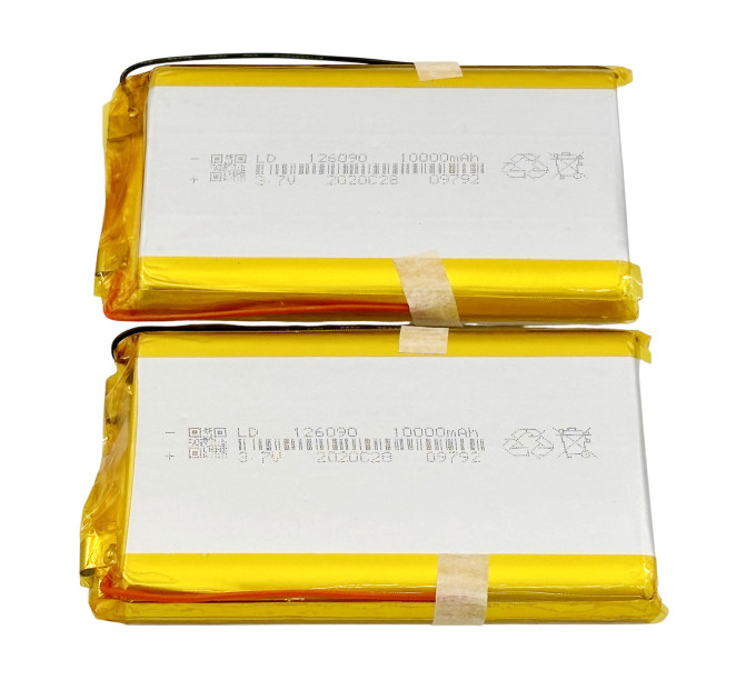 Аккумулятор Li-Pol 10000 мАч 3.7V (126090) — для мобильных устройств и DIY