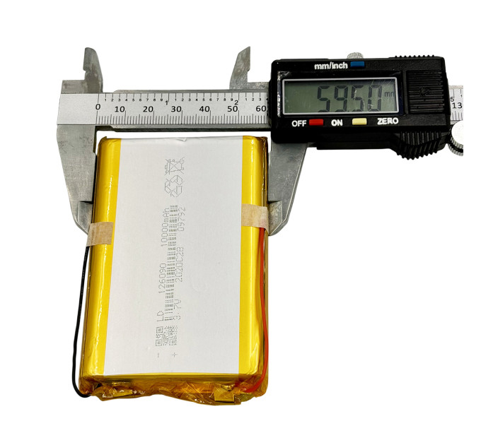 Аккумулятор Li-Pol 10000 мАч 3.7V (126090) — для мобильных устройств и DIY
