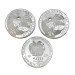Серебряная монета Ноев Ковчег 2025 1 oz Ag999, инвестиционная, Армения 500 драм