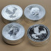 Инвестиционная серебряная монета 2$ Феникс 1oz 2025 Ниуэ