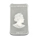 Прямоугольная серебряная монета 1$ «Дракон» 2022 — Австралия 1oz Ag999,9