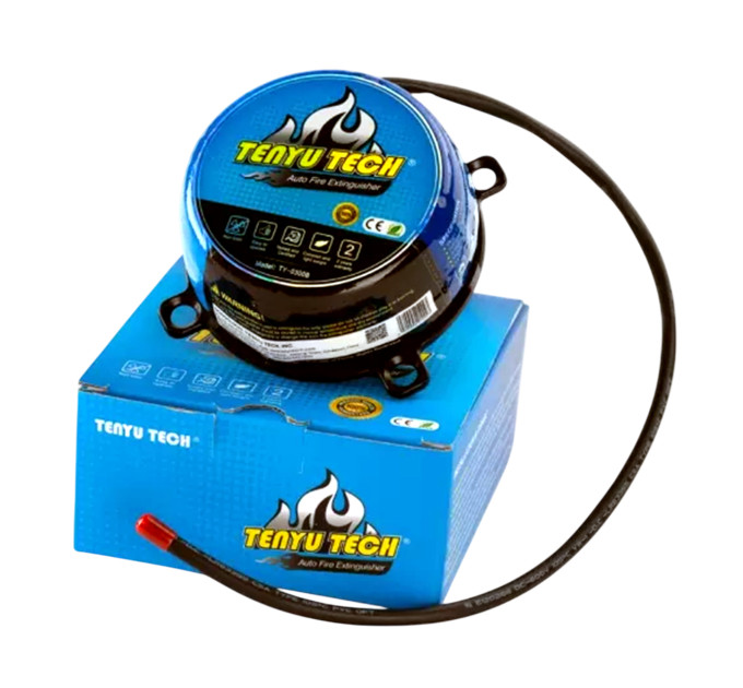 Огнетушитель Tenyu Tech TY-0300, 0,3 кг, порошковый, для авто и дома
