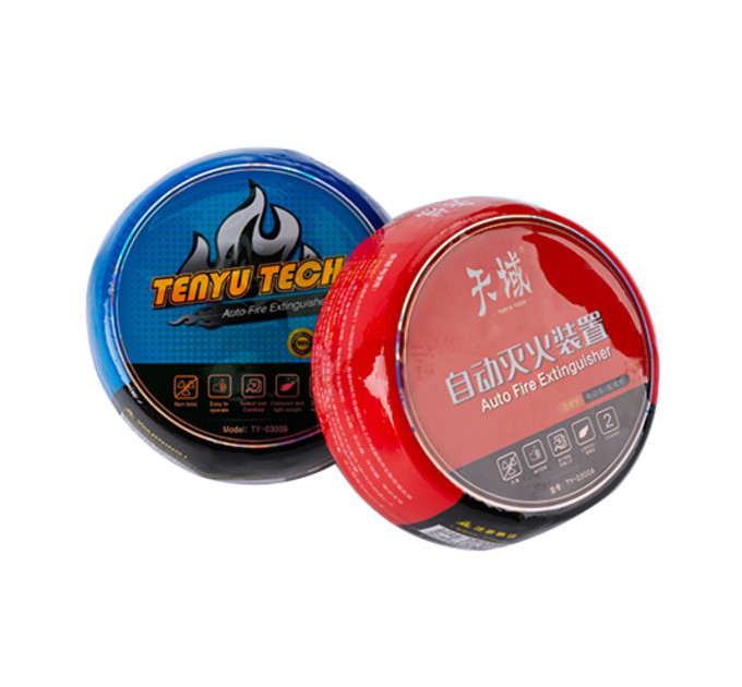 Огнетушитель Tenyu Tech TY-0300, 0,3 кг, порошковый, для авто и дома