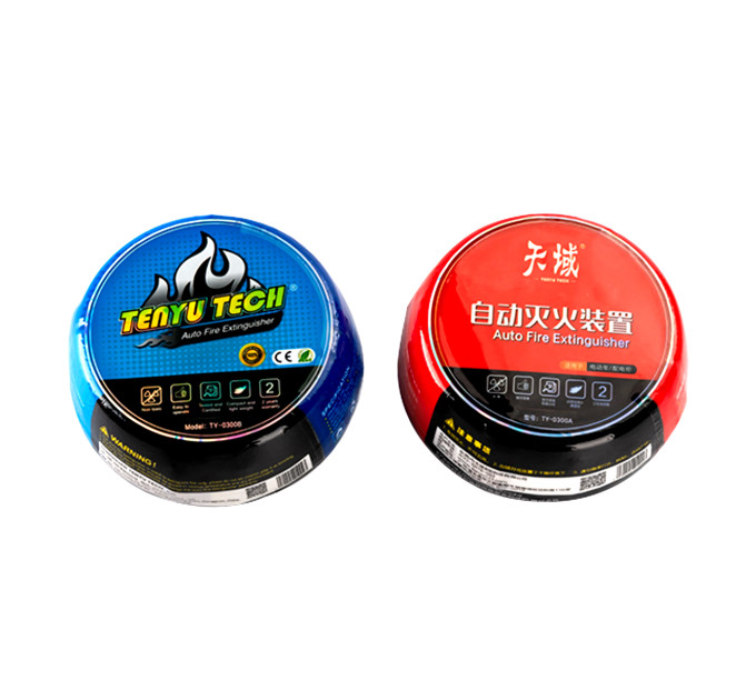 Огнетушитель Tenyu Tech TY-0300, 0,3 кг, порошковый, для авто и дома