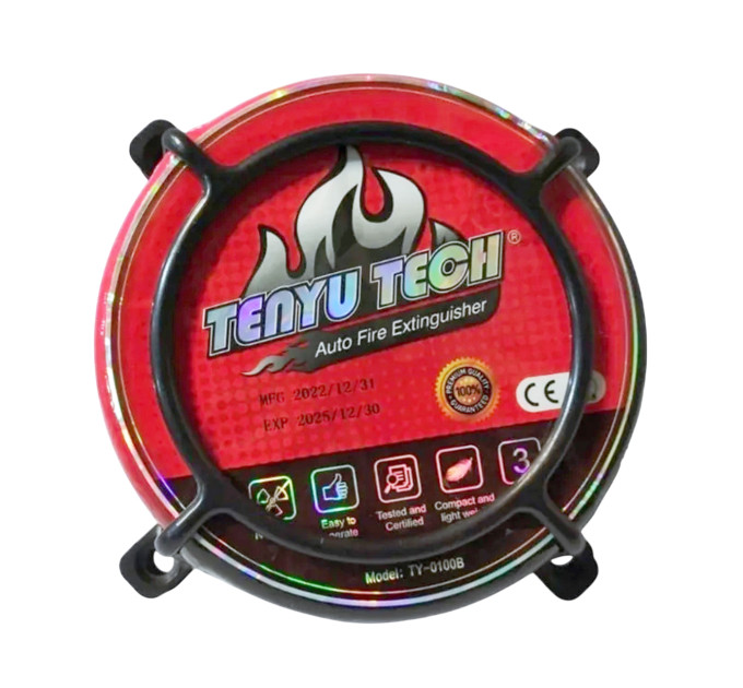 Огнетушитель Tenyu Tech TY-0100 1,15 кг — сухой порошок
