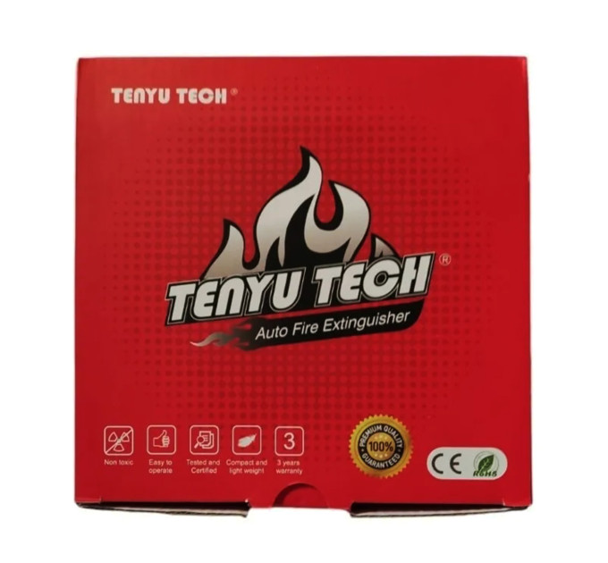 Огнетушитель Tenyu Tech TY-0100 1,15 кг — сухой порошок