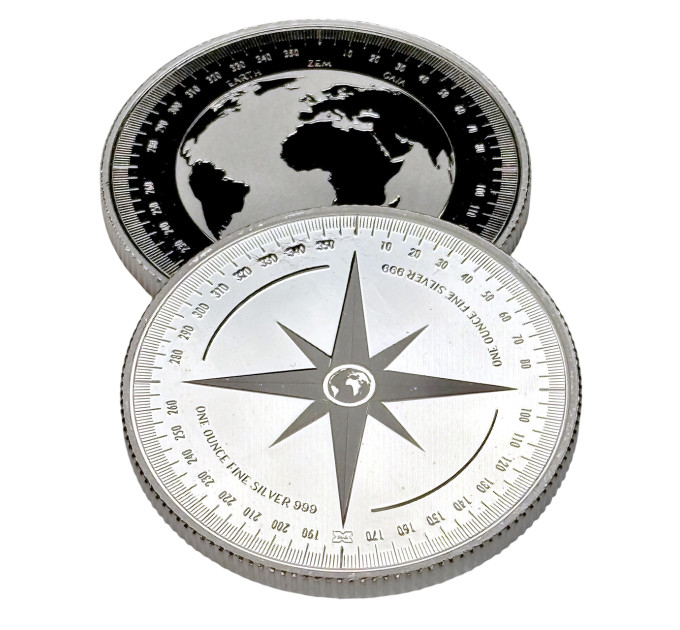 Серебряная монета Terra 2018 1oz Словакия — инвестиционная монета