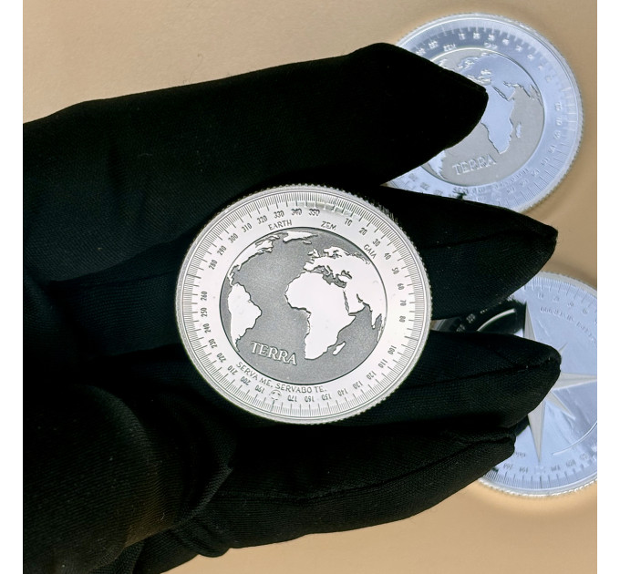 Серебряная монета Terra 2018 1oz Словакия — инвестиционная монета