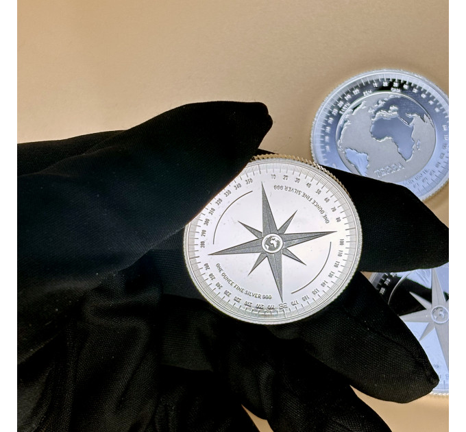Серебряная монета Terra 2018 1oz Словакия — инвестиционная монета