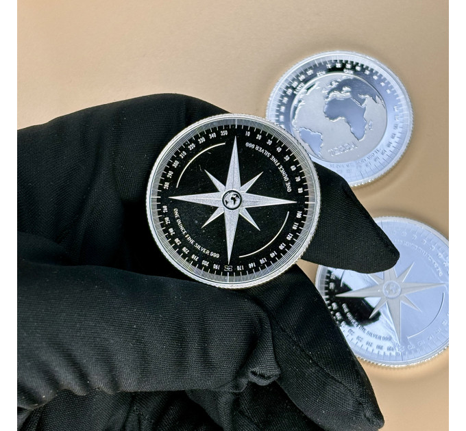 Серебряная монета Terra 2018 1oz Словакия — инвестиционная монета
