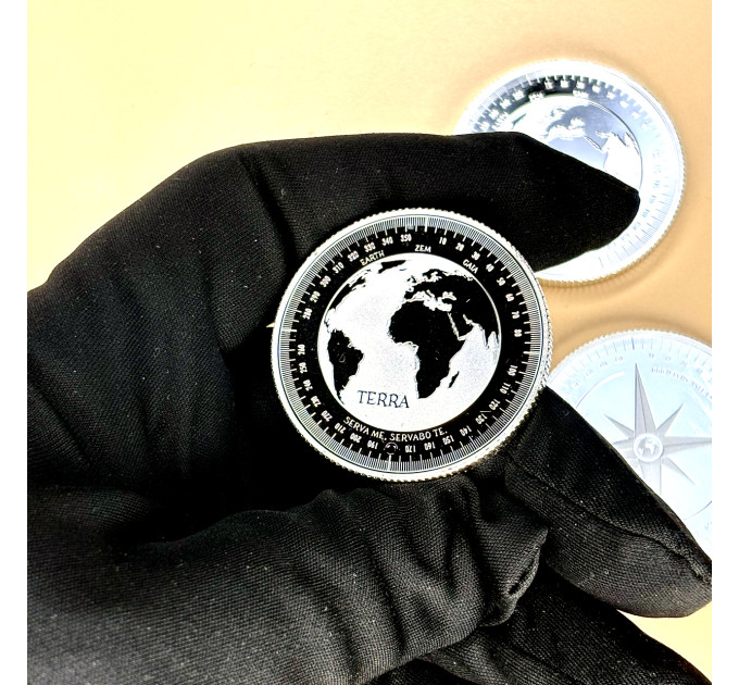 Серебряная монета Terra 2018 1oz Словакия — инвестиционная монета