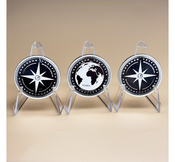 Серебряная монета Terra 2018 1oz Словакия — инвестиционная монета