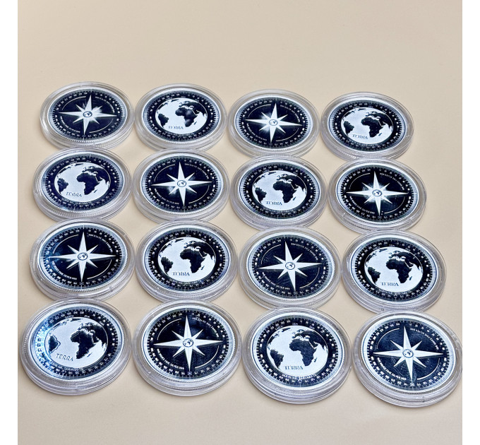 Серебряная монета Terra 2018 1oz Словакия — инвестиционная монета