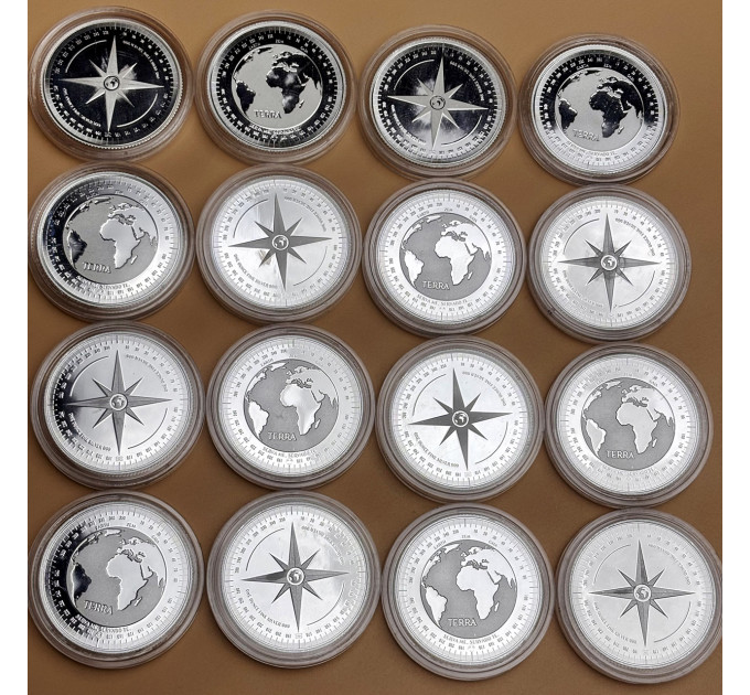 Серебряная монета Terra 2018 1oz Словакия — инвестиционная монета
