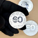 Серебряная монета 60 лет Джеймсу Бонду 1oz 2022 Тувалу 1$