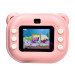 Фотоаппарат BabyCamera детский с печатью и экраном розовый