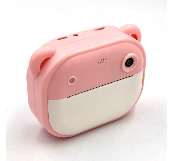 Фотоаппарат BabyCamera детский с печатью и экраном розовый
