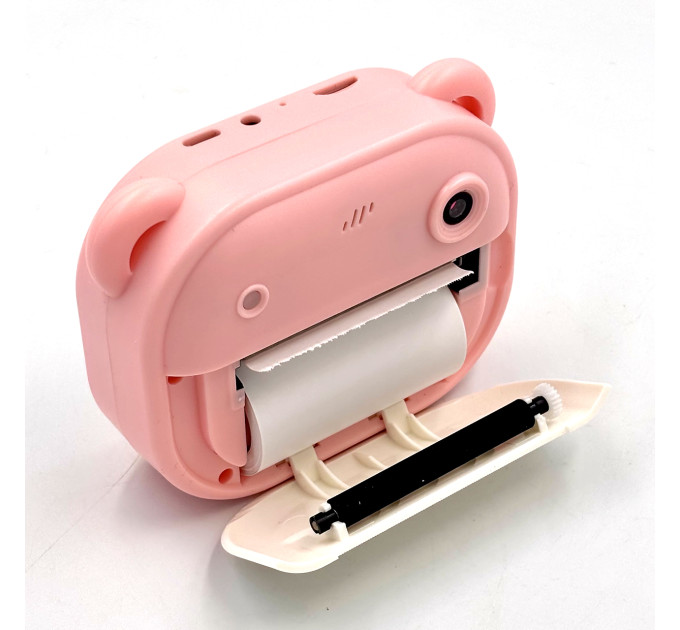 Фотоаппарат BabyCamera детский с печатью и экраном розовый