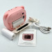 Фотоаппарат BabyCamera детский с печатью и экраном розовый