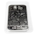 Серебряный слиток 1 oz Джеймс Бонд 007 No Time To Die