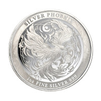 Серебряная монета 2$ Silver Phoenix 1 oz 2024
