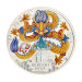 Серебряная цветная монета 1$ Год Дракона 1 oz 2024 Австралия