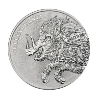 Серебряная монета Золотой Кабан Gullinbursti 2025