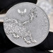Серебряная монета Золотой Кабан Gullinbursti 2025 с сертификатом