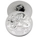 Серебряная монета 50¢ Год Дракона 1/2 oz 2024 Австралия