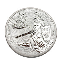 Серебряная монета Lady Germania 2022