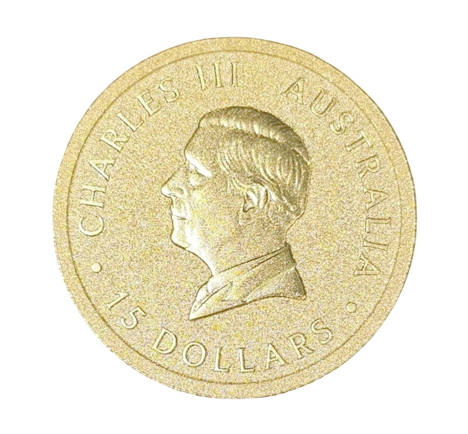 Золотая монета Австралия Кенгуру 2025 — 1/10 oz, Perth Mint