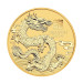 Золотая монета Австралия Знак Дракона 2024 — 1/10 oz, 15$, Perth Mint