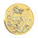 Золотая монета Австралия Знак Дракона 2024 — 1/10 oz, 15$, Perth Mint