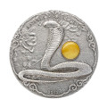 Монета серебряная Того Лунная Змея 2013 2 унции Ag 999 1500₣