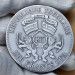Монета серебряная Того Лунная Змея 2013 2 унции Ag 999 1500₣