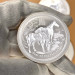 Монета серебряная Lunar II 2014 Год Лошади 1 oz Ag 999